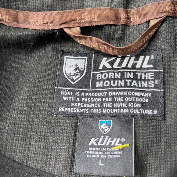 Kuhl Burr Vest  Large Canvas Gunmetal Black Vintage Patina Dye Size L - Picture 6 of 13